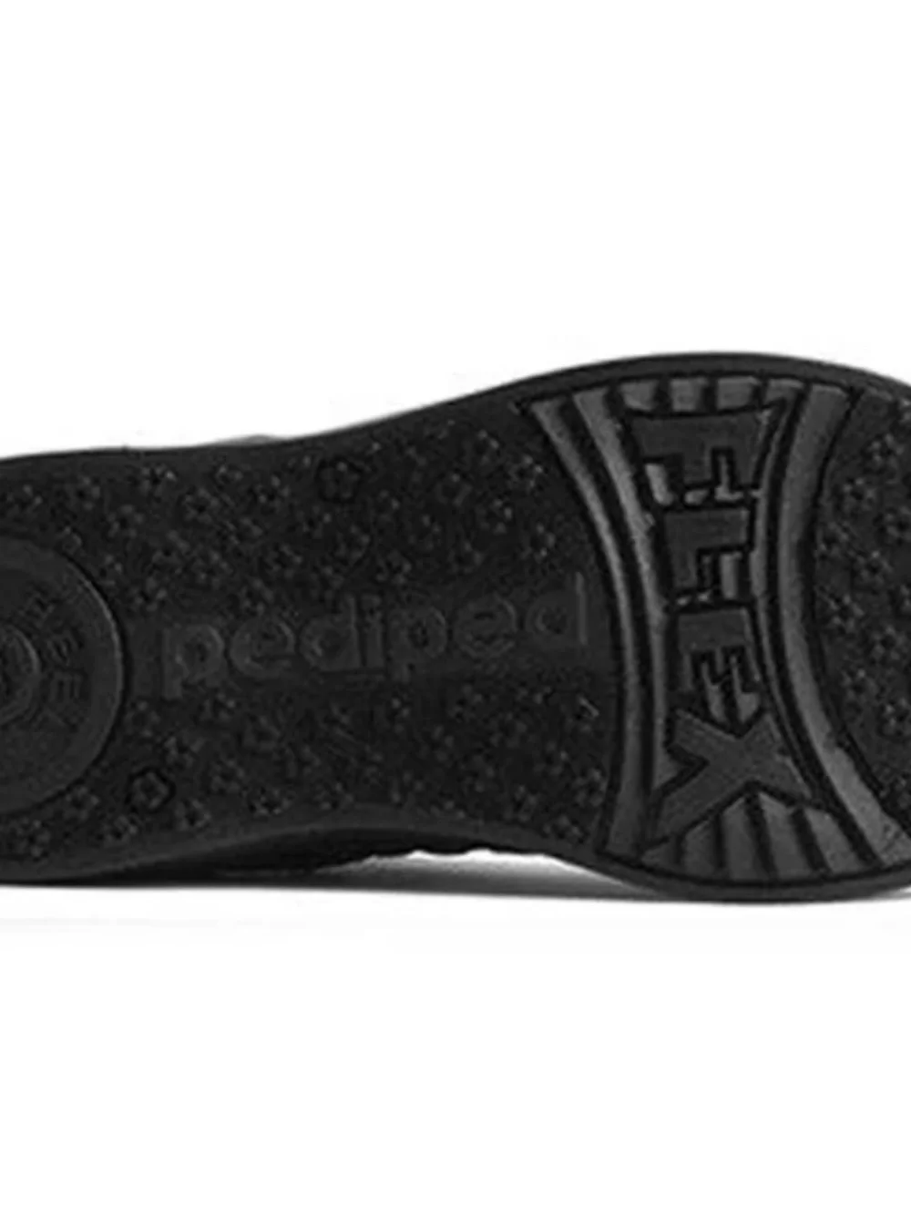 pediped Black Quilted Patent Toe Mary Jane with Bow